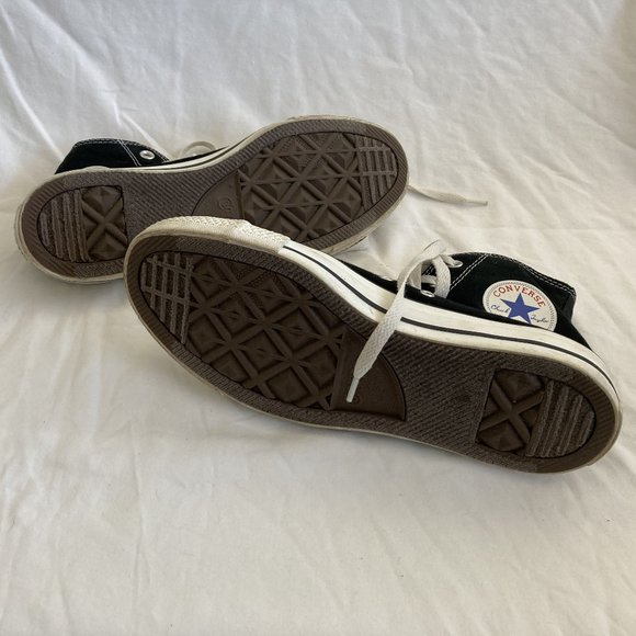 Converse All Stars Classic  Black Chuck Taylor High Tops Men's Size 9 - Picture 7 of 10